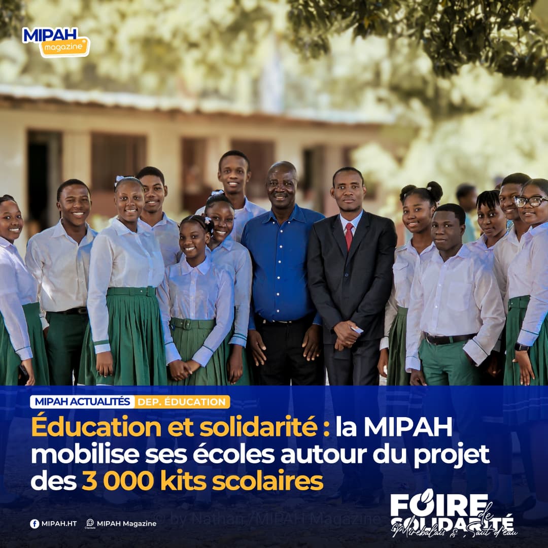 La MIPAH renforce son appui éducatif : distribution de kits scolaires à Cabaret, Cazale 